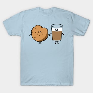 Funny cookie and latte macchiatod T-Shirt